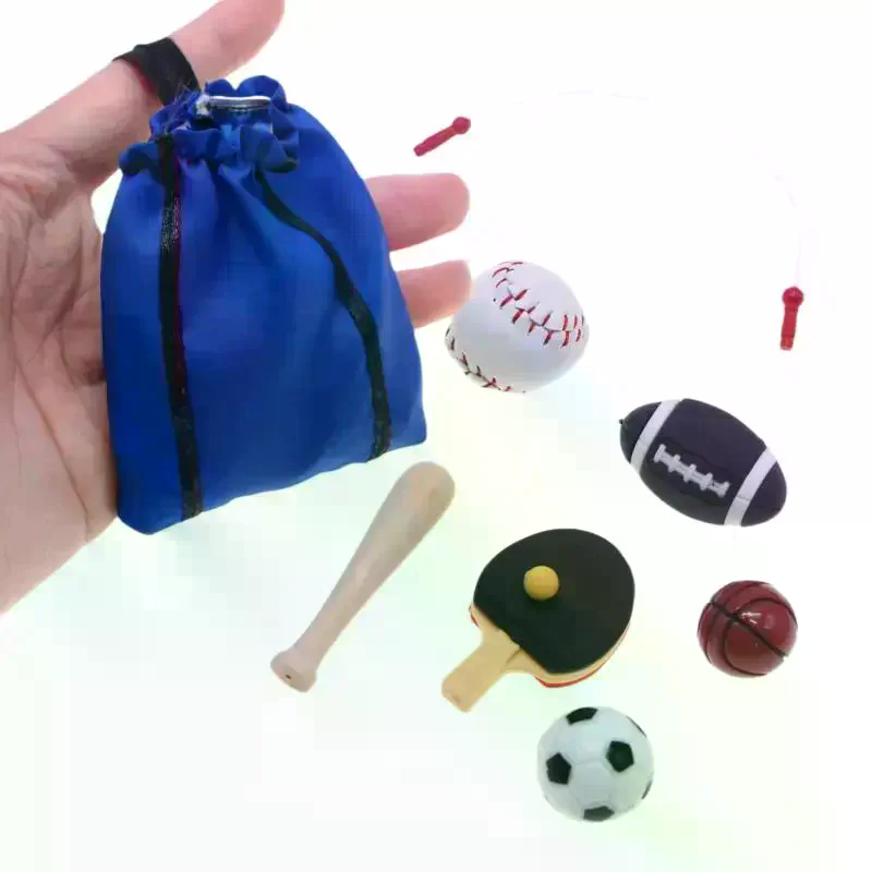 Sports Equipment Football - 1/12 Dollhouse Simulation Mini Sports Equipment