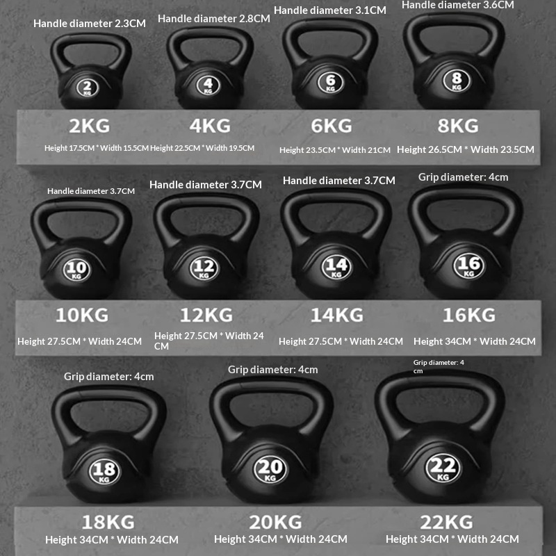 Sports Equipment Meaning - 2026 Fitness Adjustable 8kg Kettlebell Ergonomic