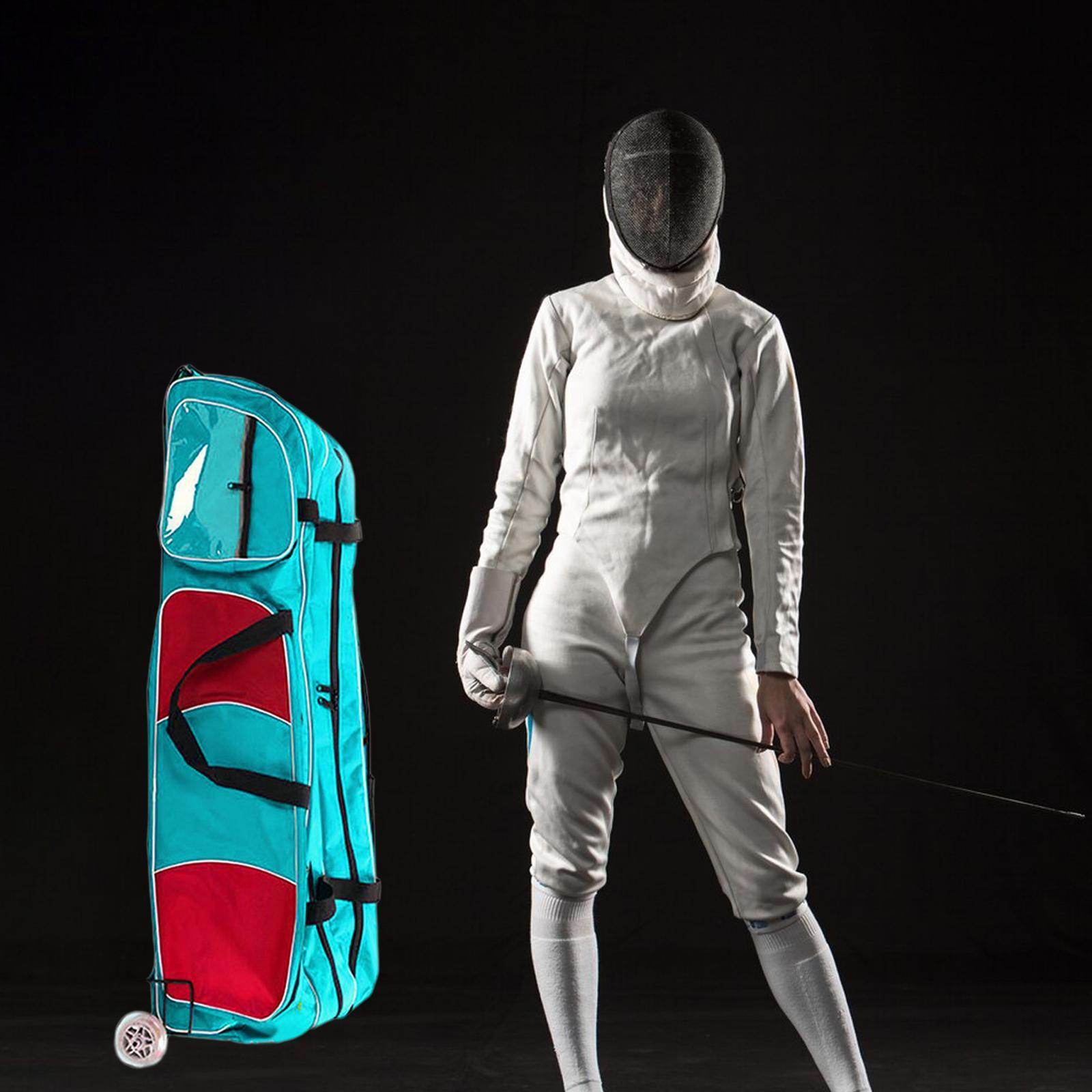 Sports Equipment Bag With Wheels - Fencing Bag with Wheels Lightweight with