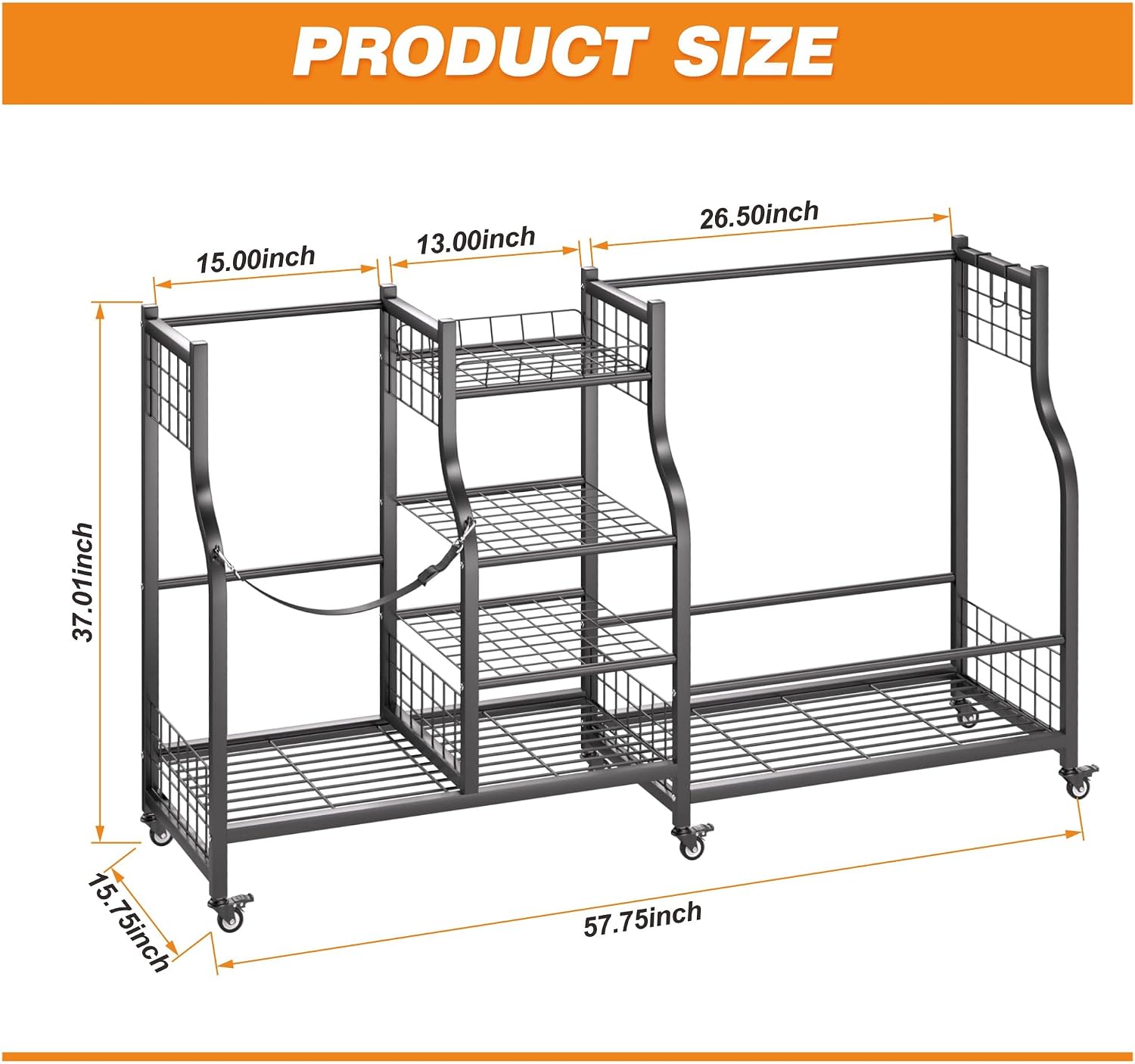 Golf Bag Storage Rack Organize - огляд і ціна Sports Equipment Storage Rack