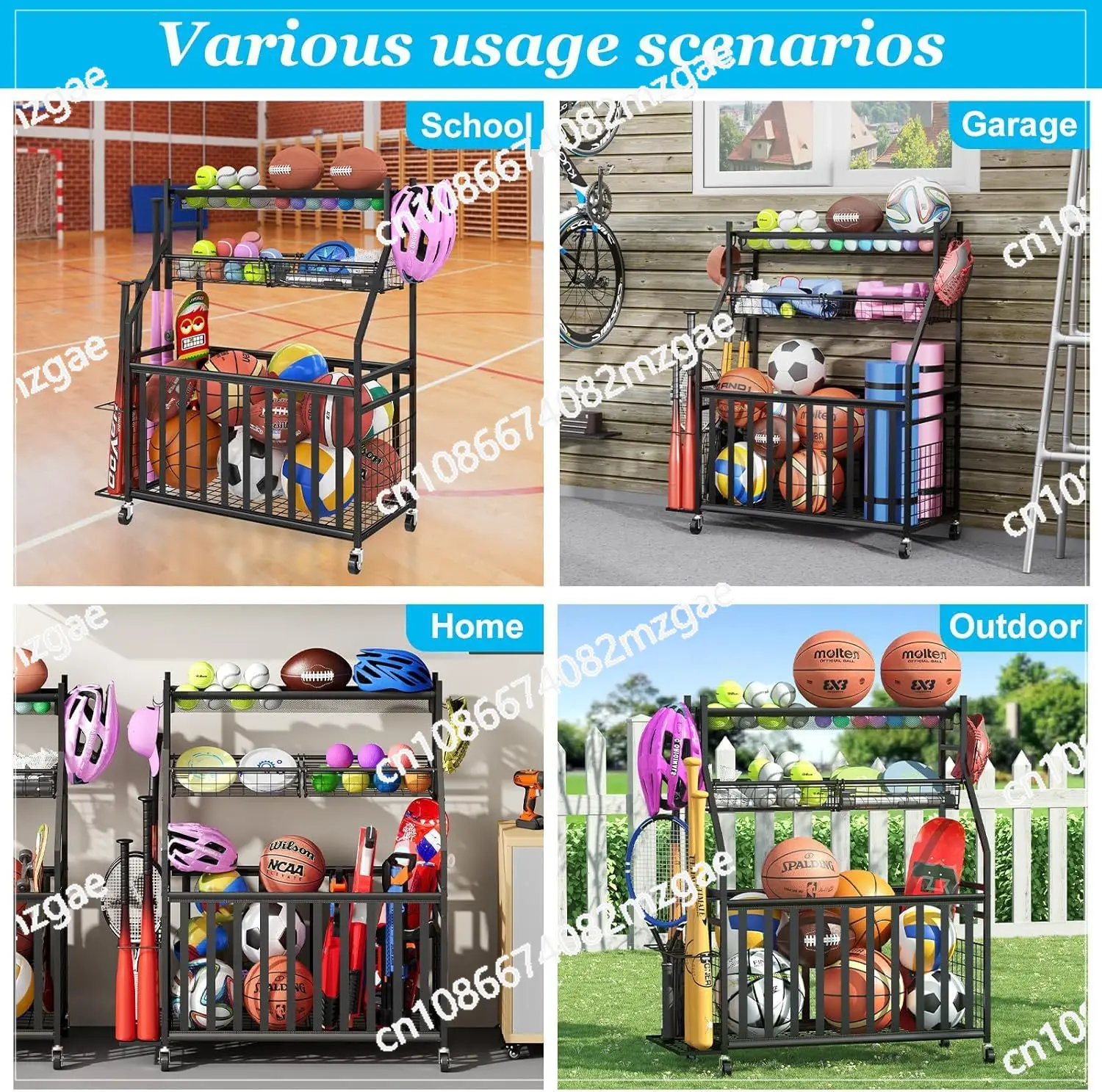 Sports Equipment Storage Bag I - огляд і ціна Sports Equipment Bag With Wheels