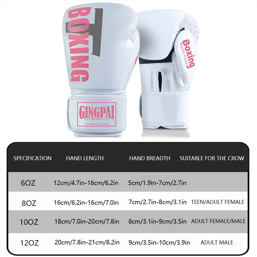 6-12oz Boxing gloves for adult - огляд і ціна Sports Equipment 4 Year Old