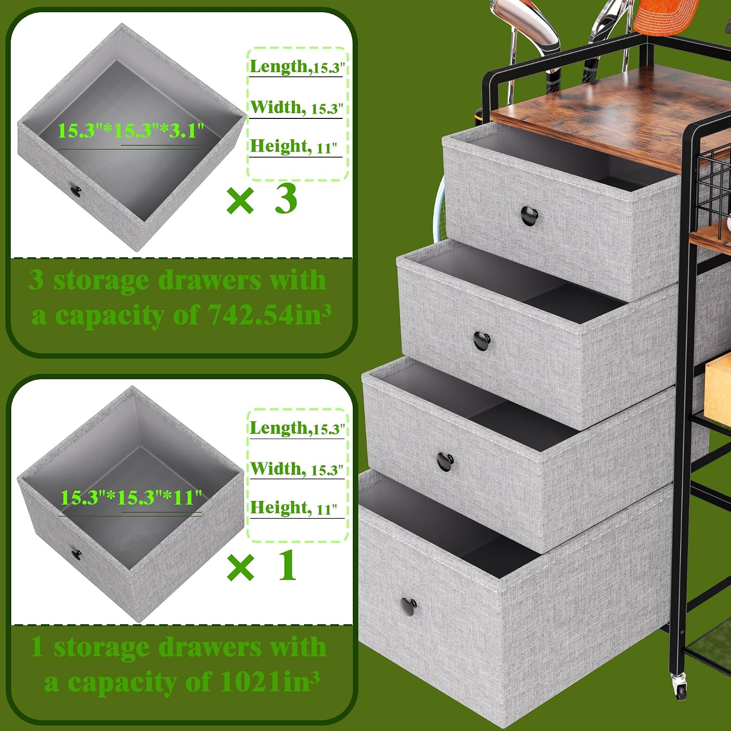 Extra Large Golf Bag Storage R - огляд і ціна Sports Equipment Bag With Wheels