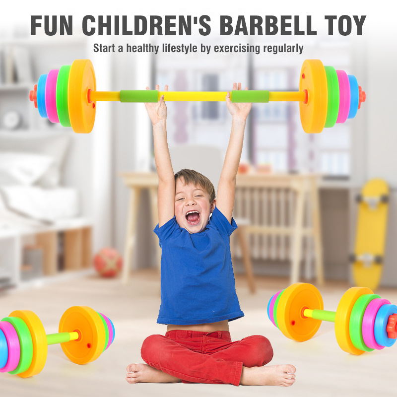 Kids Adjustable Dumbbell Barbe - огляд і ціна Sports Equipment 4 Year Old