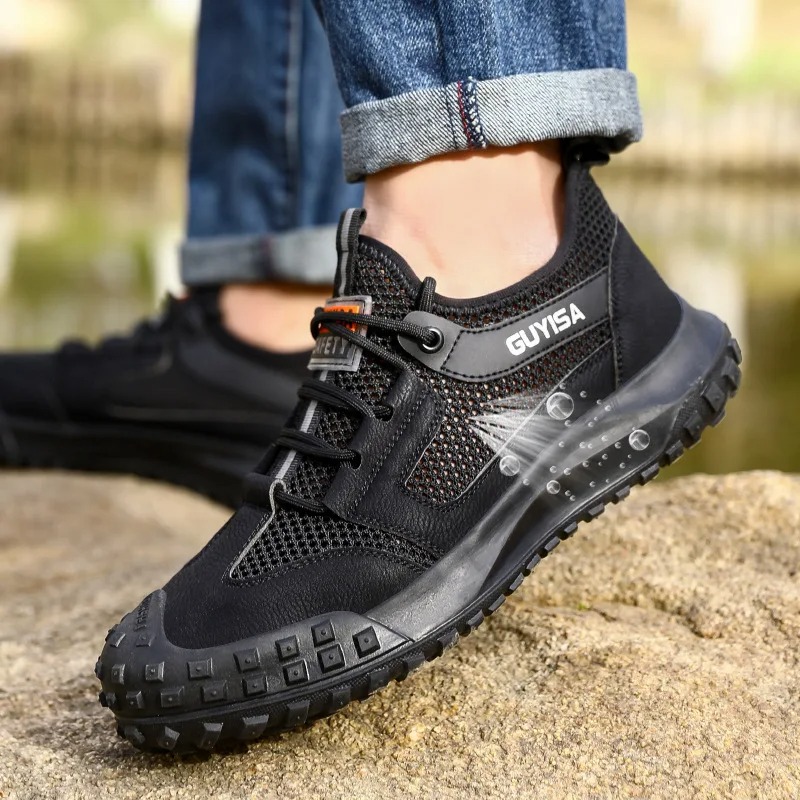 mens fashion breathable steel  - огляд і ціна Sports Equipment Brand
