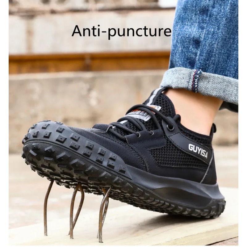 mens fashion breathable steel  - огляд і ціна Sports Equipment Brand