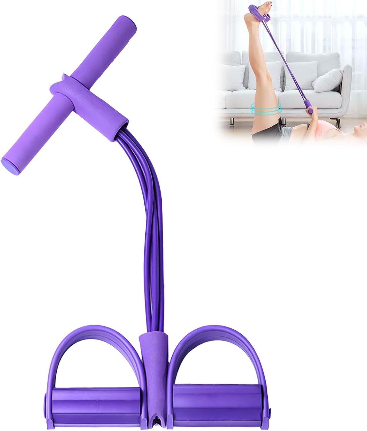 4-Tube Pedal Resistance Band M - огляд і ціна Sports Equipment Meaning