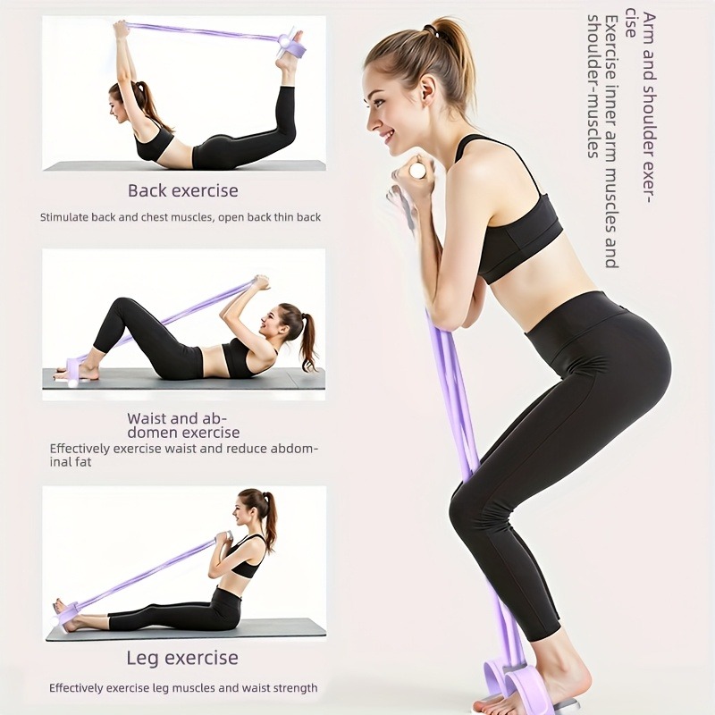 4-Tube Pedal Resistance Band M - огляд і ціна Sports Equipment Meaning