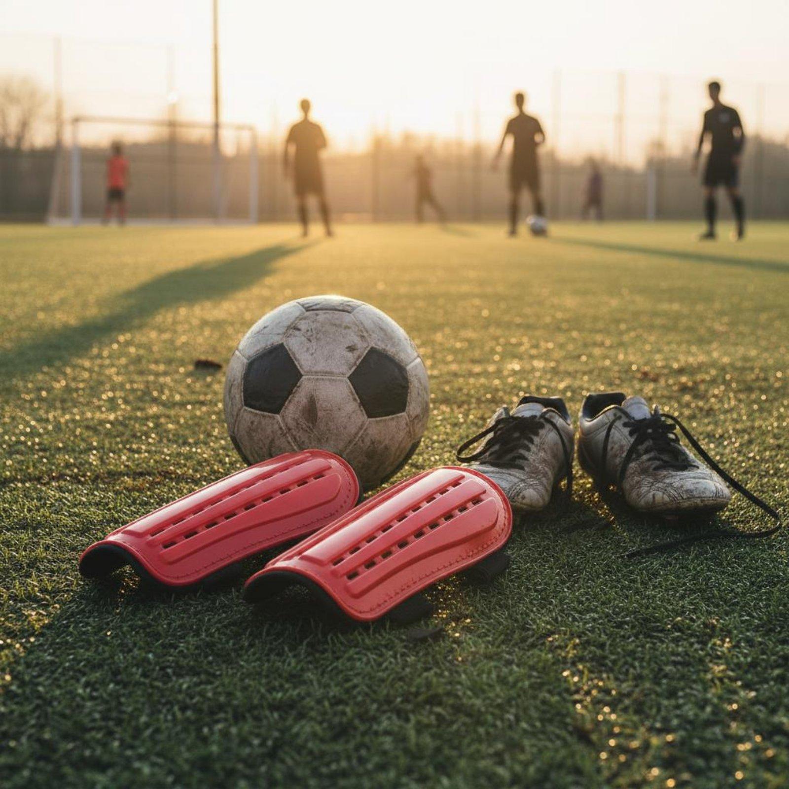 Soccer Shin Guards with Fasten - огляд і ціна Sports Equipment Football