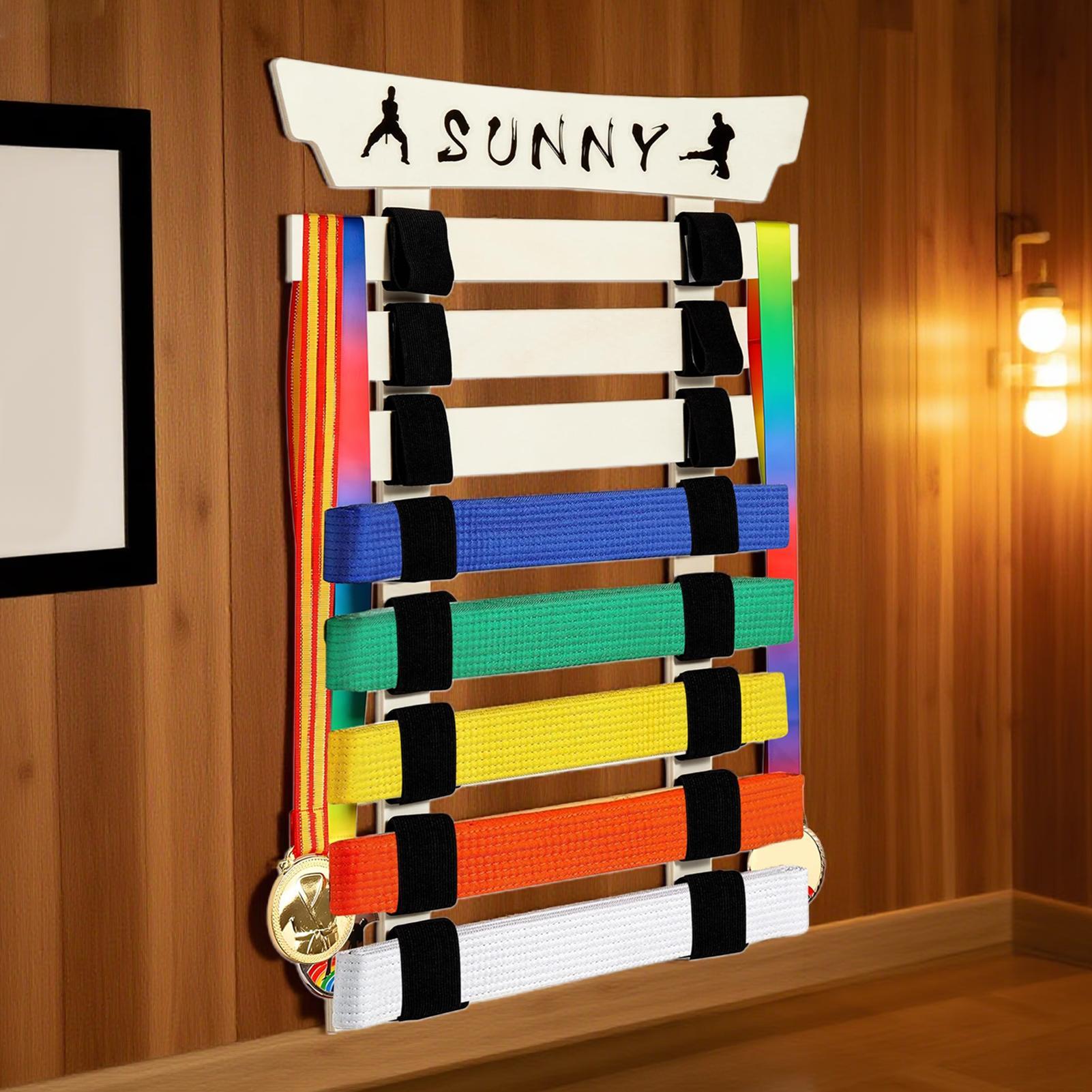 Karate Belt Rack Karate Belt O - огляд і ціна Sports Equipment Storage Rack