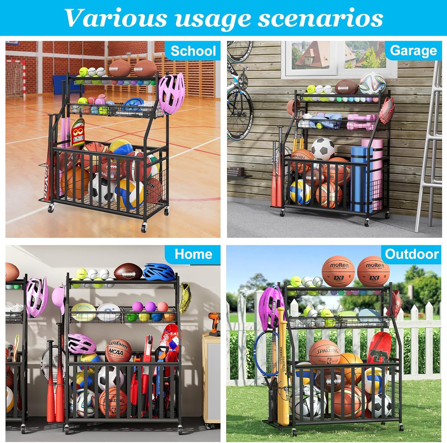 Sports Equipment Storage Bag I - огляд і ціна Sports Equipment Bag With Wheels