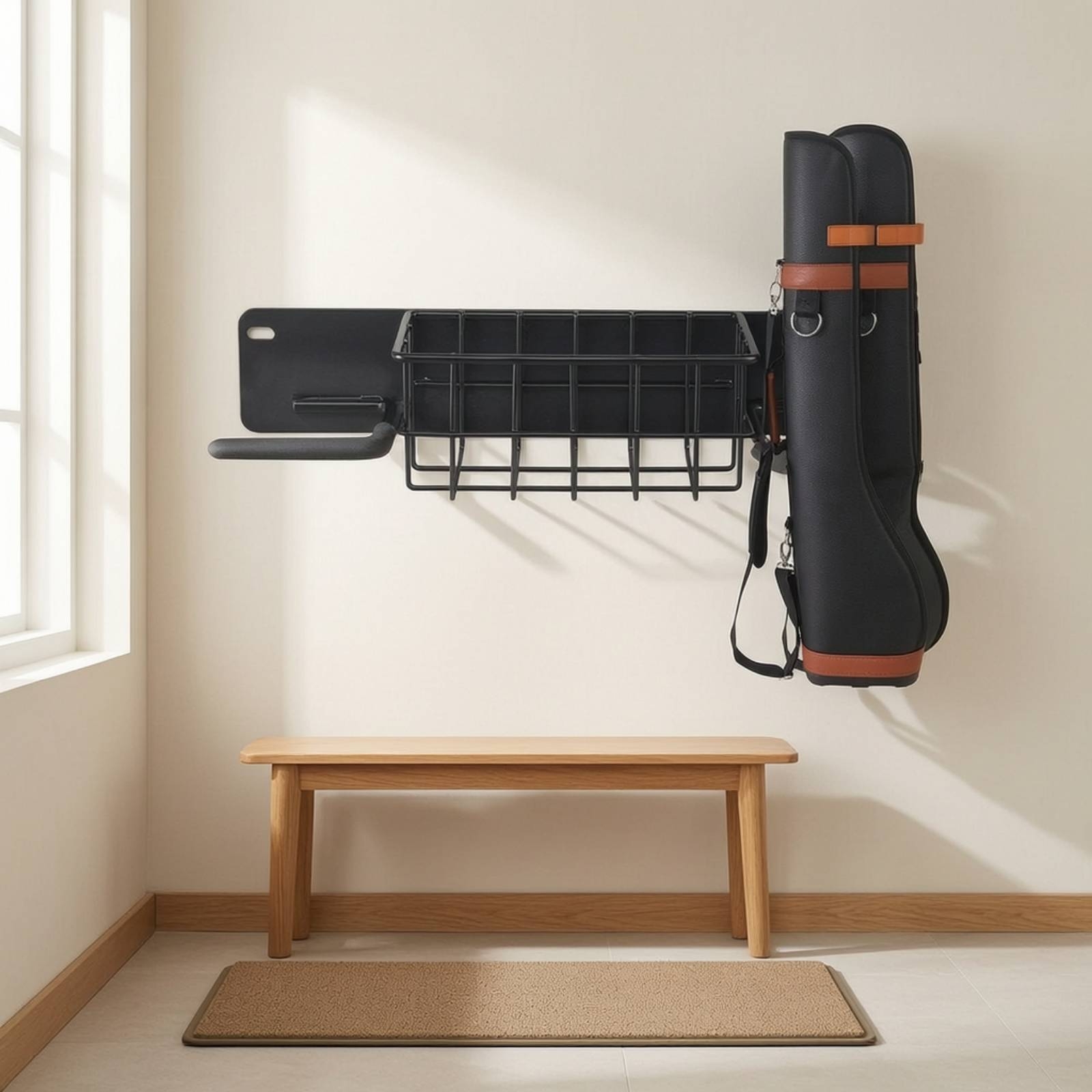 Golf Storage Rack Wall-Mounted - огляд і ціна Sports Equipment Storage Rack
