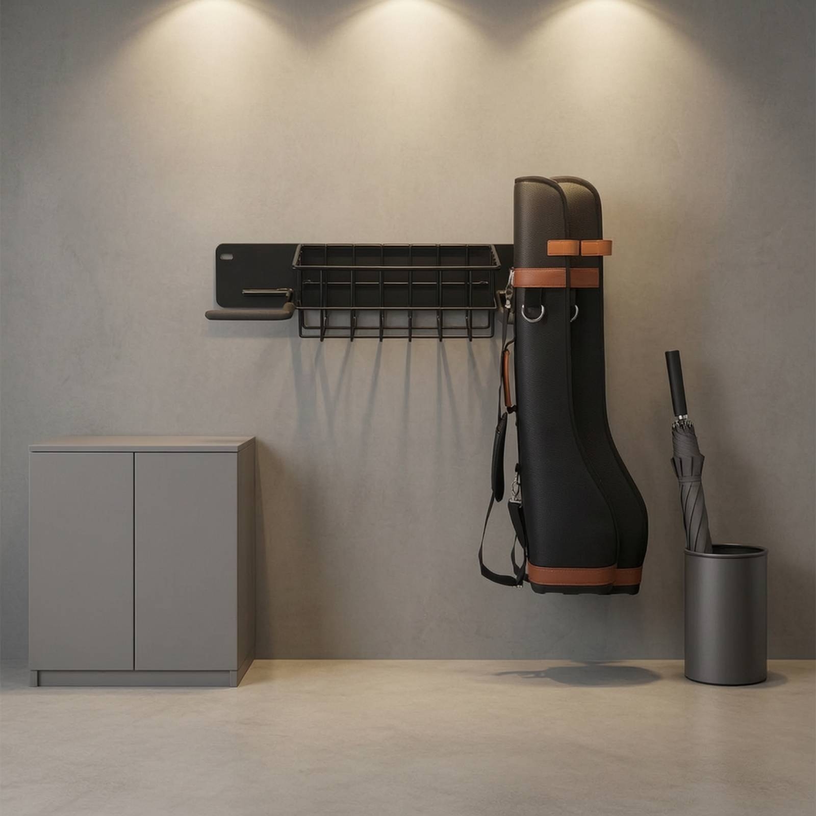 Golf Storage Rack Wall-Mounted - огляд і ціна Sports Equipment Storage Rack