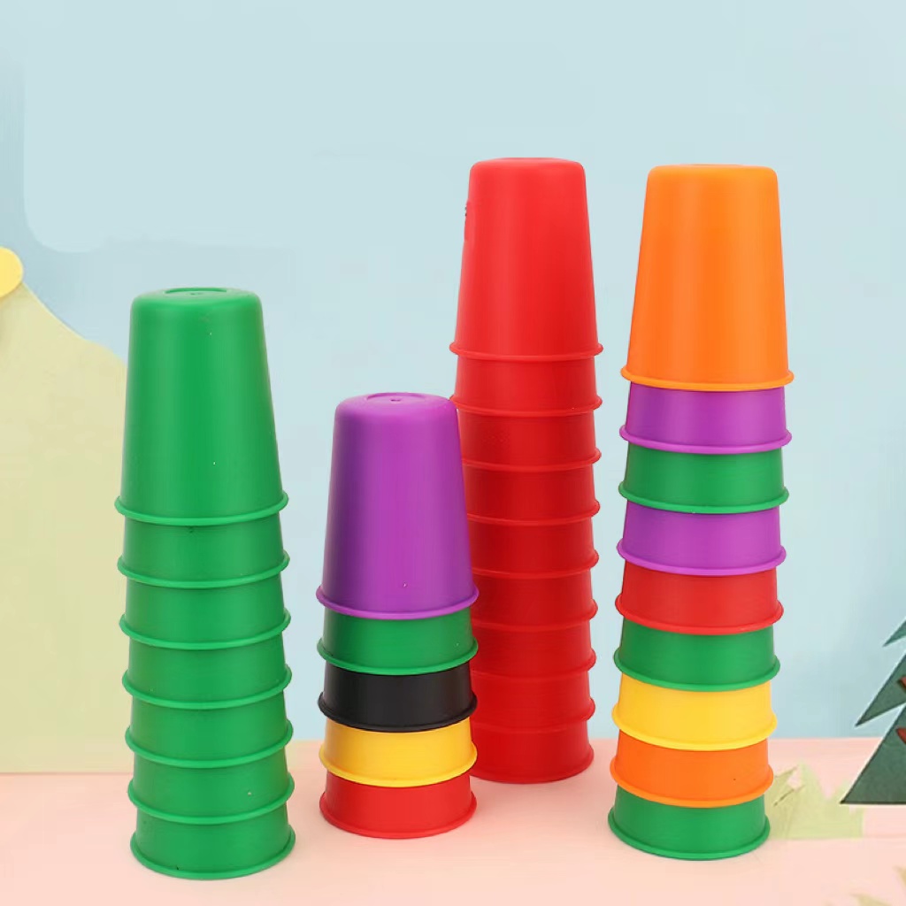 Montessori Toys Mini Stack Cup - огляд і ціна Sports Equipment For Kindergarten