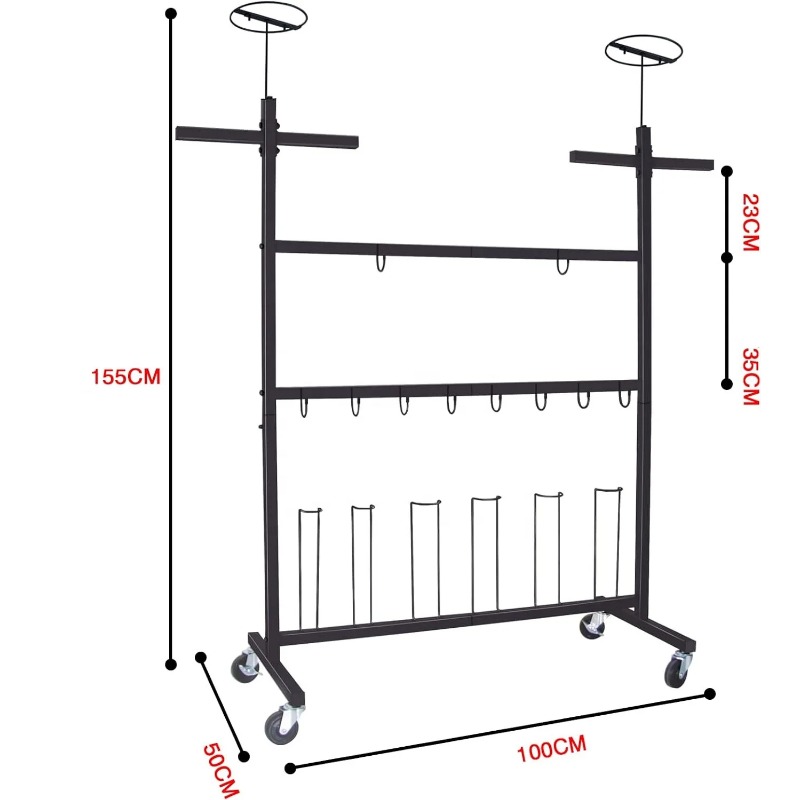 Custom Store Floor Sports Equi - огляд і ціна Sports Equipment Storage Rack