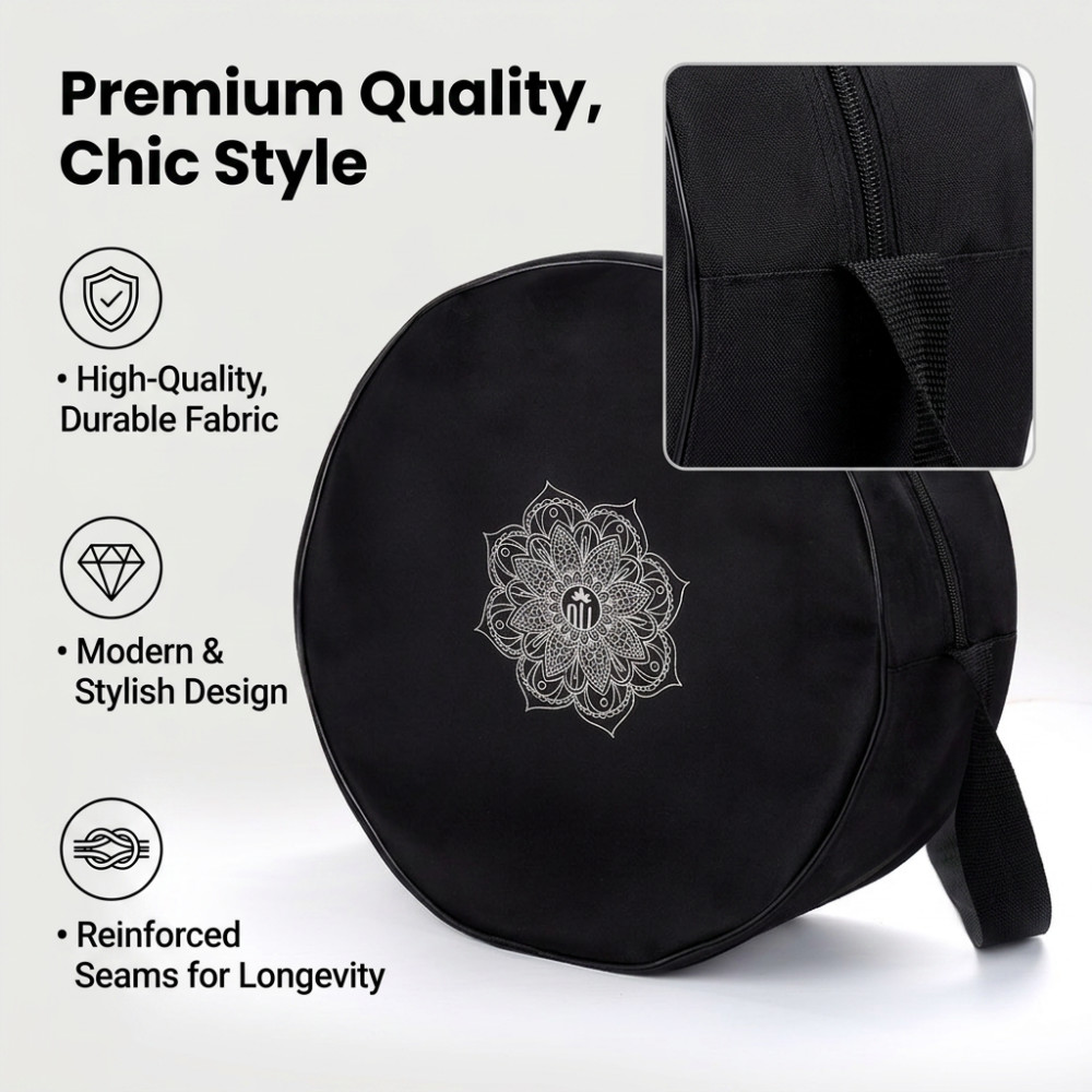 Yoga Wheel Bag Nylon Black Man - огляд і ціна Sports Equipment Bag With Wheels