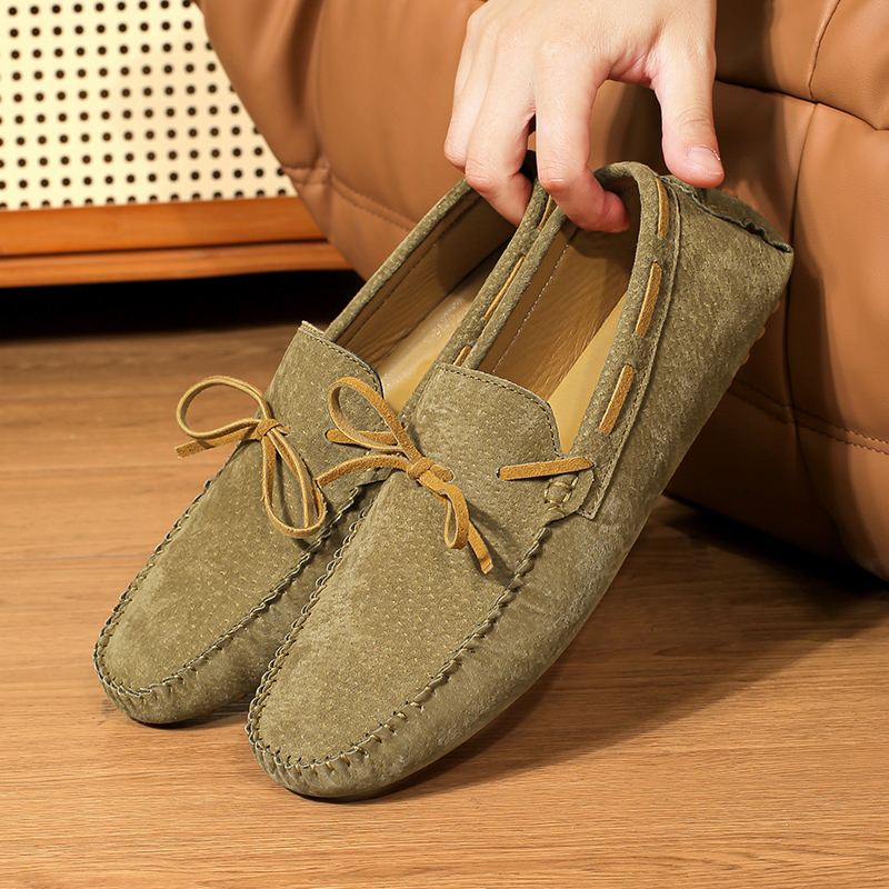 2026 Mens Moccasin Gray Brown  - огляд і ціна Sports Equipment Brand