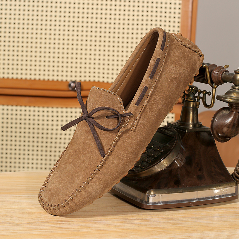 2026 Mens Moccasin Gray Brown  - огляд і ціна Sports Equipment Brand